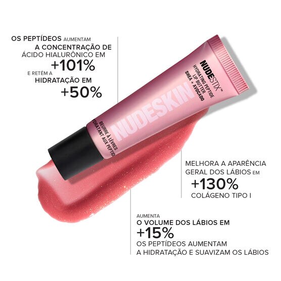 KIT BLUSH E BALM LABIAL NUDESTIX ROSY PINK GLOW